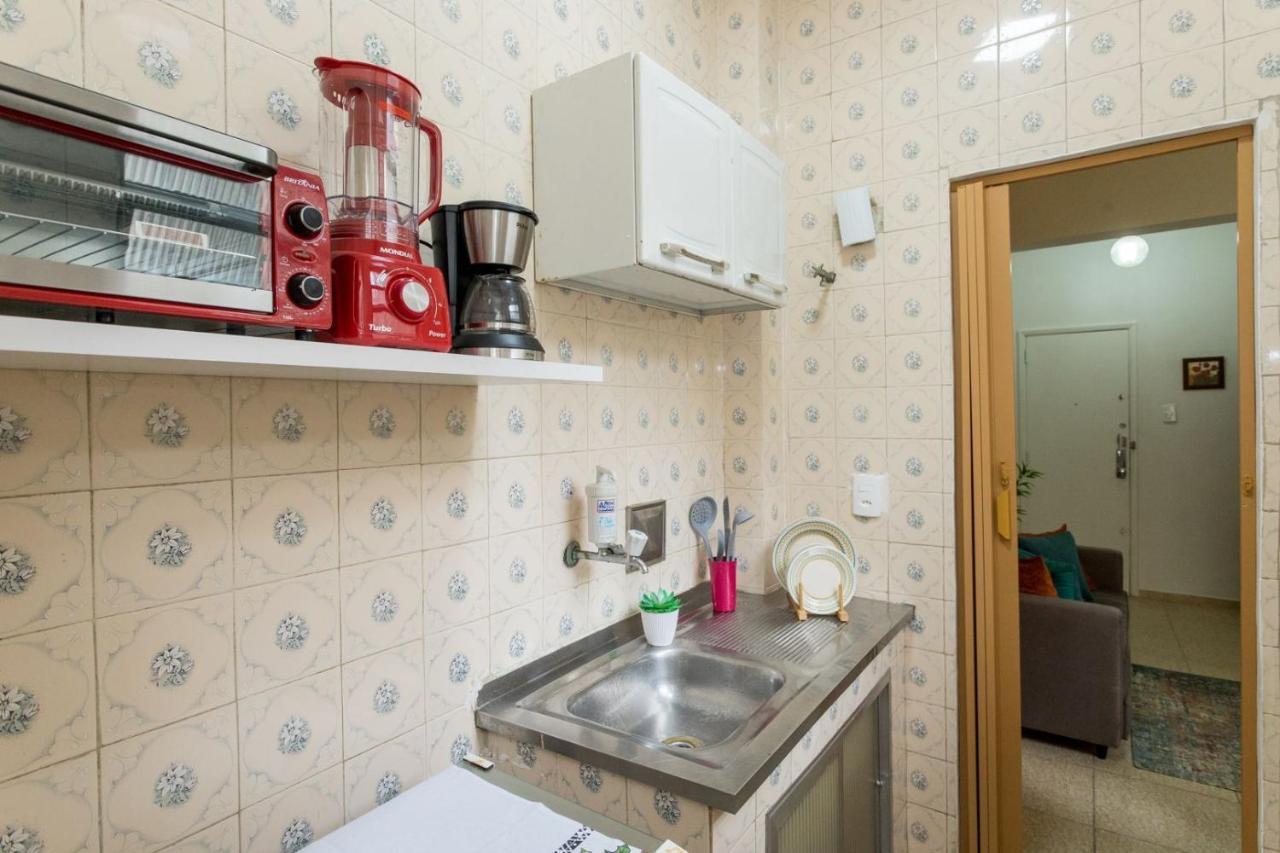 Conforto E Relax, Caminhando Para A Praia De Copacabana, Quarto E Sala, Completo, Com Wi Fi, Cozinha, Ar Condicionado Rio de Janeiro Exterior photo